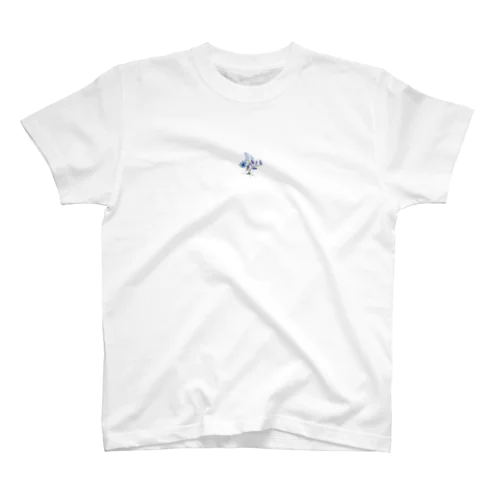 青い花束さわやかスタンダードTシャツ